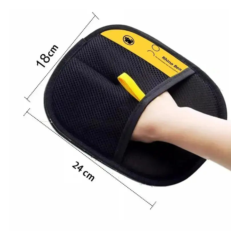 Doppelseitiger elektrostatischer Tierhaarentferner Handschuh für Haustiere