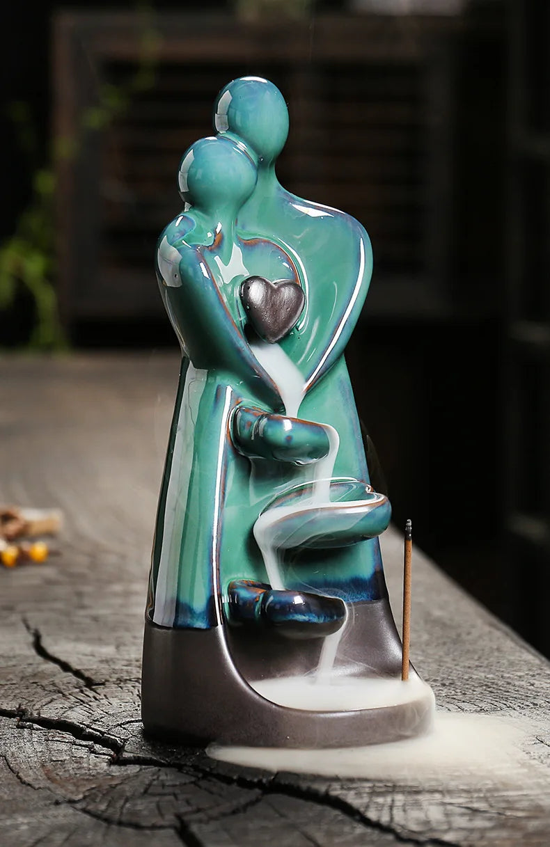 Kreativer Keramik Weihrauch Brenner für Wohnraumduft