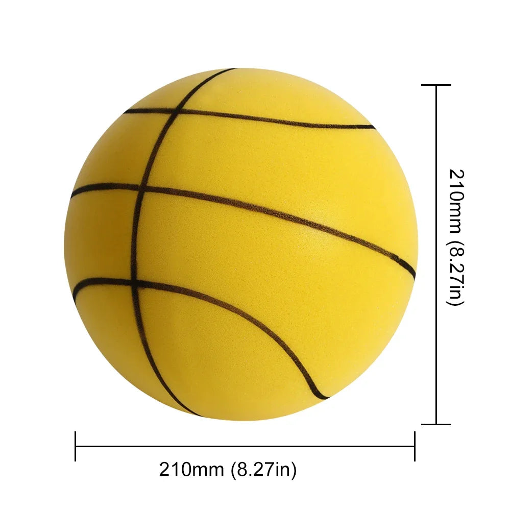 Leiser Indoor Basketball aus weich elastischem Schaum in 3 Größen für Kinder