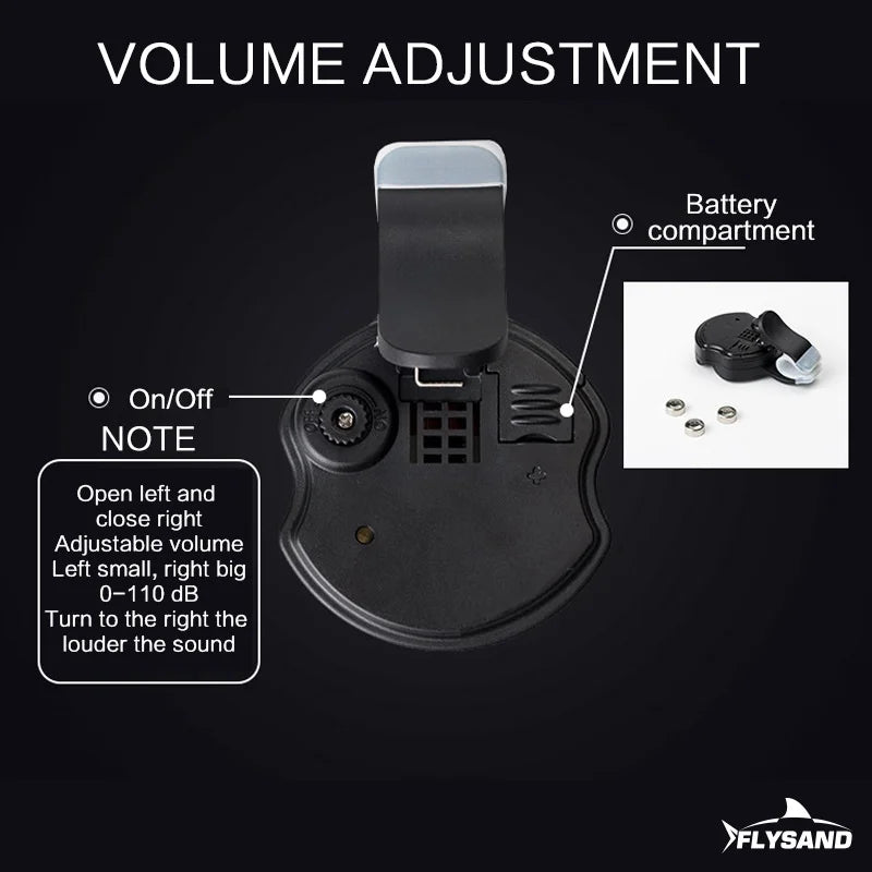 Sensibler Elektronischer Bissanzeiger Ton Alarm für Angler