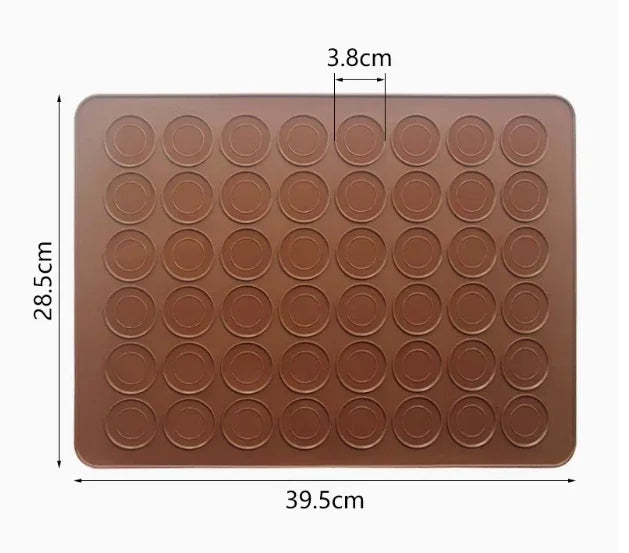 Macaron Silikon Backform mit 30 oder 48 Löchern für DIY Kuchen und Kekse