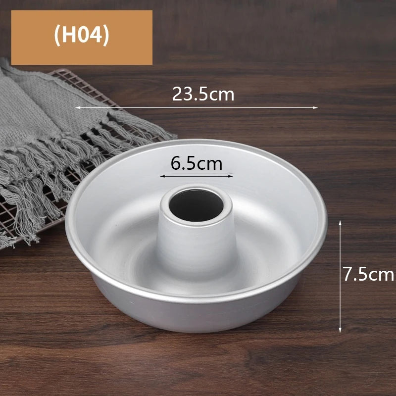 Vielseitige Aluminium Ring Backform für Donuts und Savarin