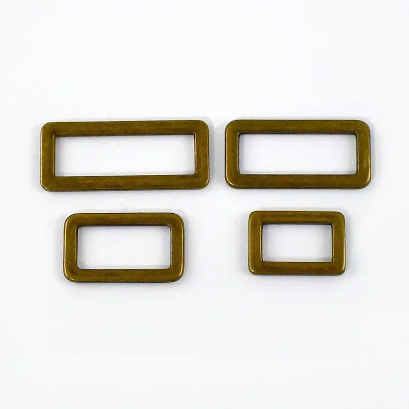 Metallschnallen 20-50 mm Set 5 oder 10 Stück Tri Glide Ring Gurtband Verschluss