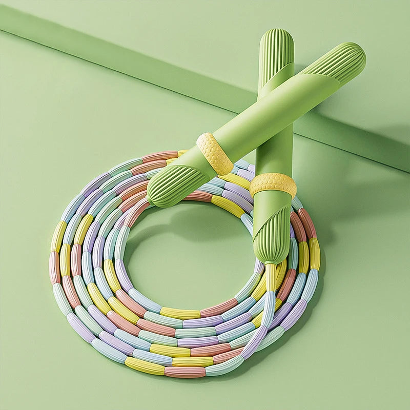 2,8m Fitness Springseil mit weichen Perlen für Anfänger Erwachsene Kinder