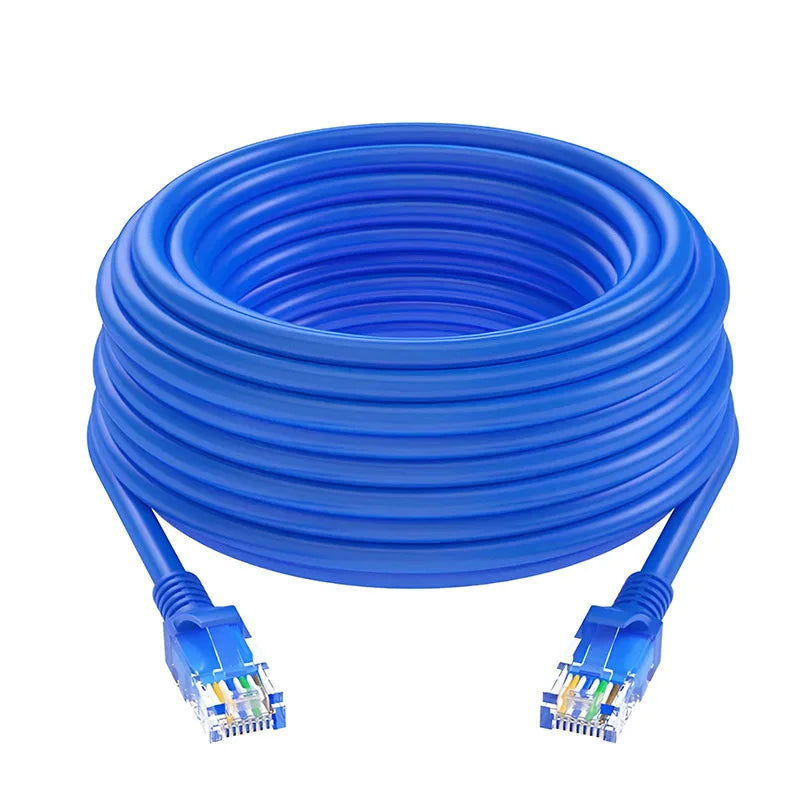 Cat6 Ethernet Kabel LAN 1000Mbps RJ45 Netzwerk Kabel in 0,5 bis 50 Meter