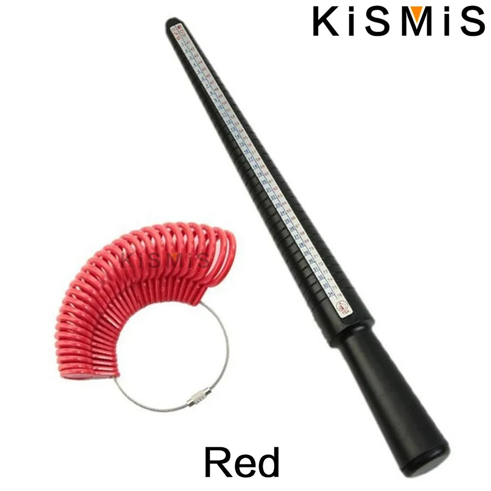 Präzises Kunststoff Ringmaß für einfache Schmuckgrößenmessung