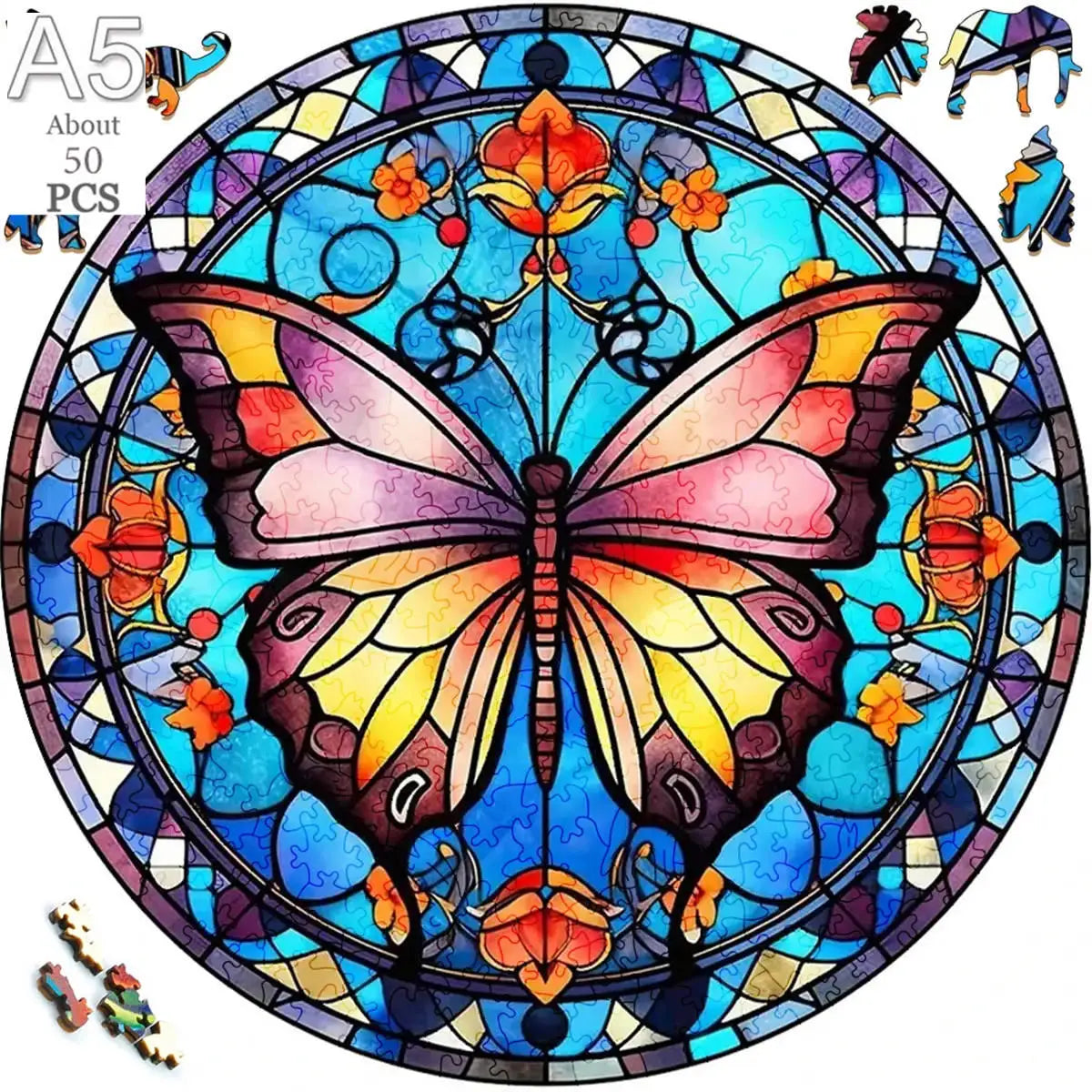 Fesselndes 3D Holzpuzzle Tier für Erwachsene und Kinder