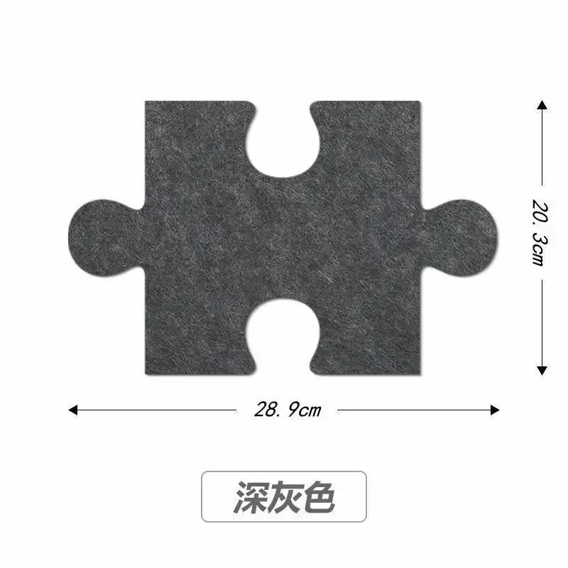3D Puzzle Filzbrett Wandaufkleber Nachrichtentafel Kork Anzeigetafel