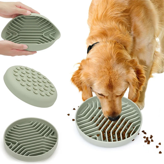 Haustier Tischset Silikon Matte für langsames Füttern und Lecken