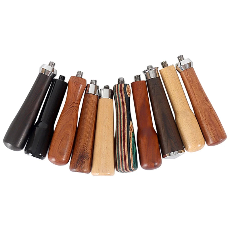 Ergonomischer Holz Siebträgergriff M10 für Espresso Kaffeemaschinen