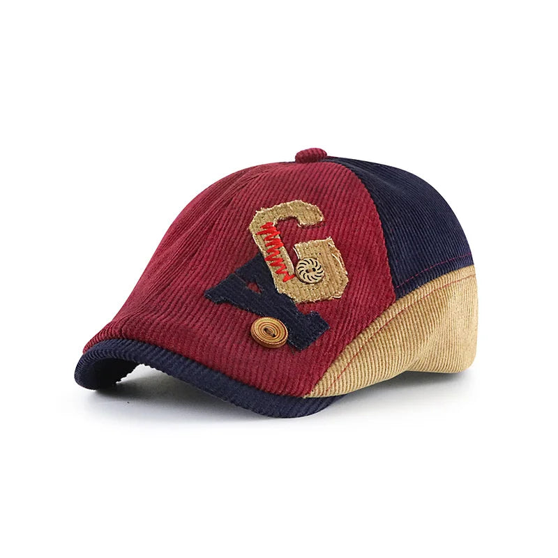 Kinder Winter Baskenmütze Unisex 52-56 cm – Warm und Stilvoll-Yabubest - Home & More