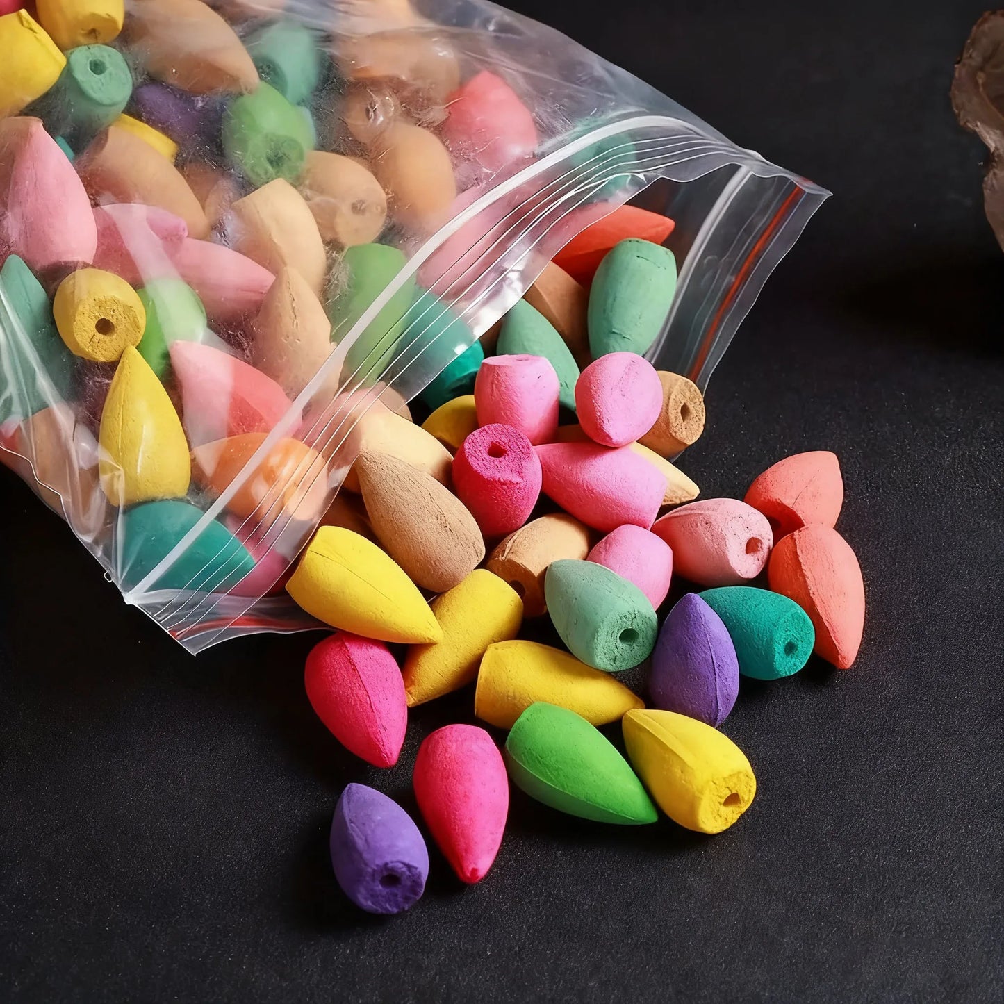 Natürliche Rückfluss Räucherkegel 50 Stück für Wohlbefinden und Entspannung