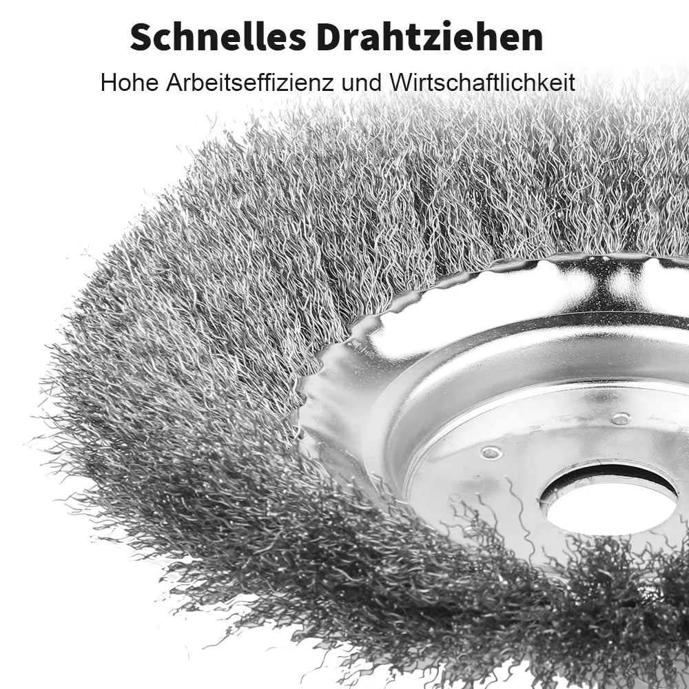 Universal Stahldraht-Trimmerkopf 6/8 Zoll für Gartentrimmer mit geradem Schaft