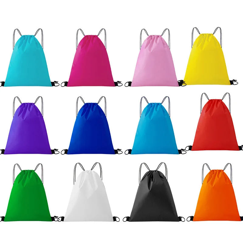 Wasserdichte Nylon Aufbewahrungstasche mit Kordelzug für Reisen Sport