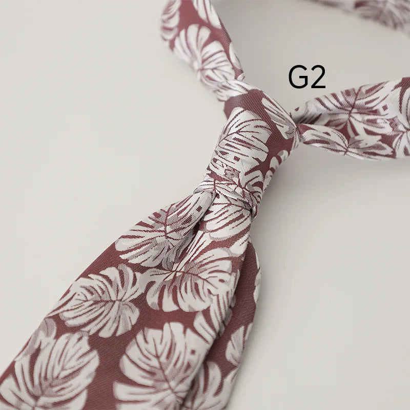 Modische Blumen Krawatte für Damen und Herren