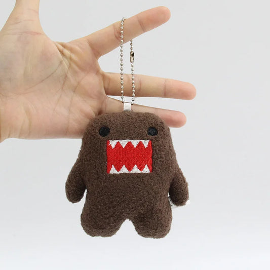 Kawaii süßer Plüsch-Schlüsselanhänger Domo Kun Anime Geschenk Anhänger