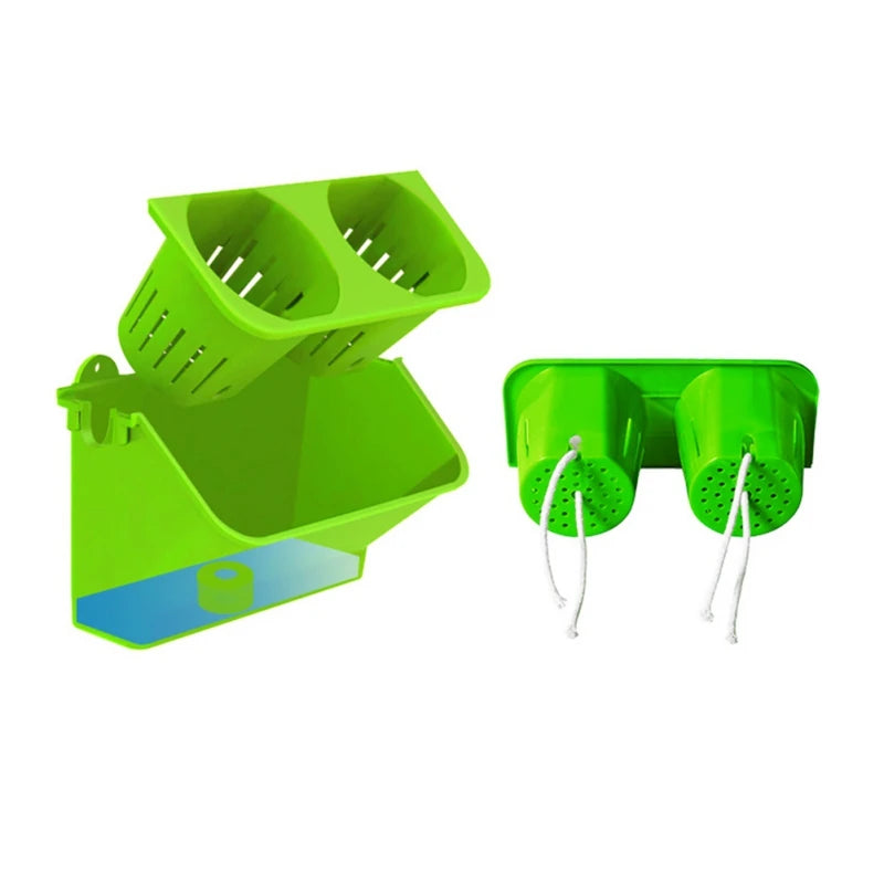 Vertikales Wand-Pflanzgefäß für Blumen - Kräuter – platzsparend innen - außen