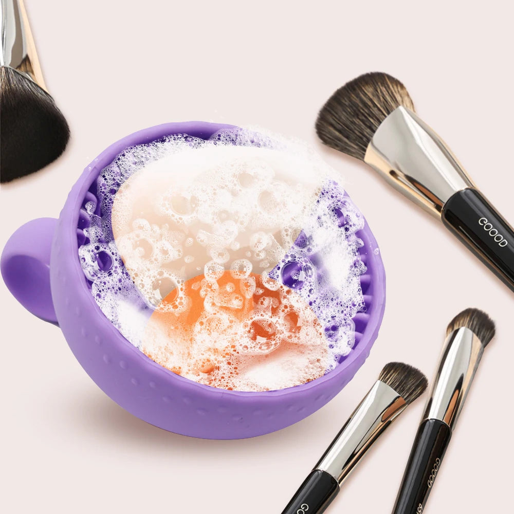 Silikon Make-Up Pinsel Reiniger Schüssel Wiederverwendbar Schnell Sauber