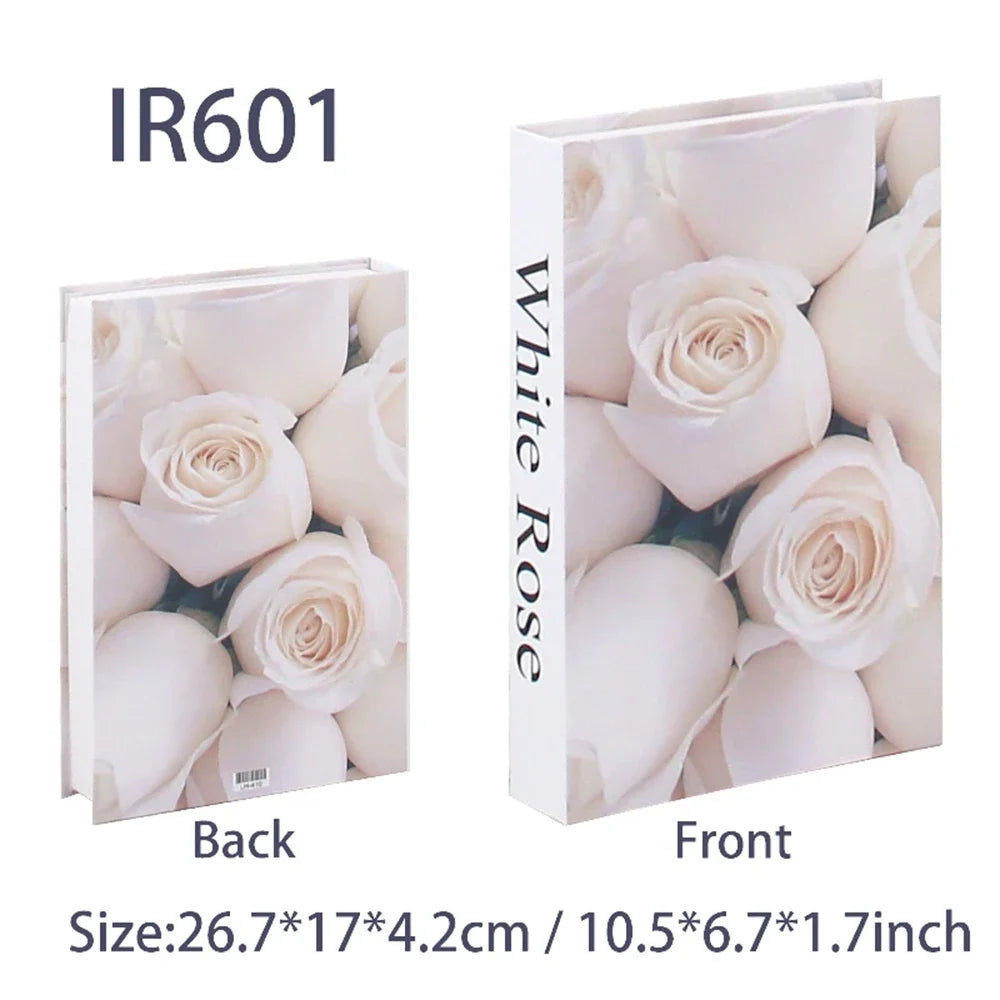 Luxus gefälschte Bücher Dekoration für Wohnzimmer Nordic Stil