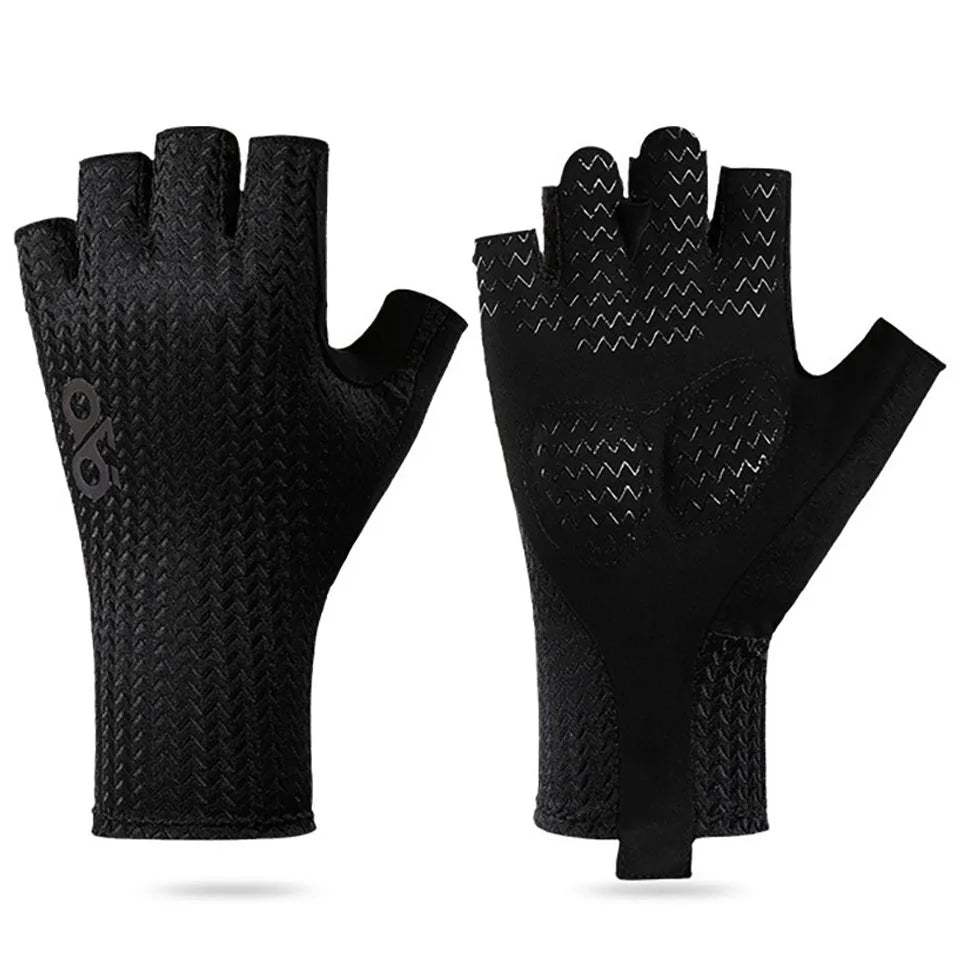 Ultraleichte Sommer Fahrradhandschuhe mit Anti-Rutsch - optimaler Belüftung, 1 Paar