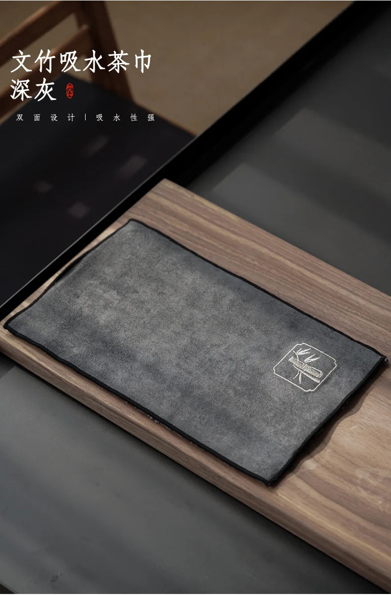 Verdicktes Geschirrtuch aus Baumwolle und Leinen für Küche und Teetisch-Yabubestshop