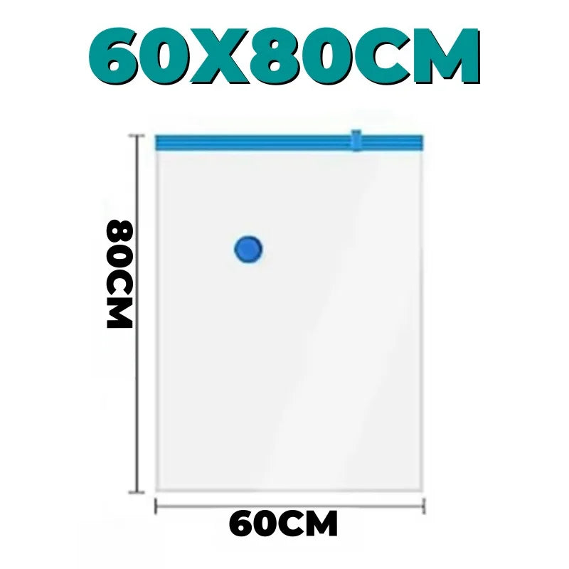 Platzsparende Vakuum Kompressionsbeutel für Kleidung und Reisen