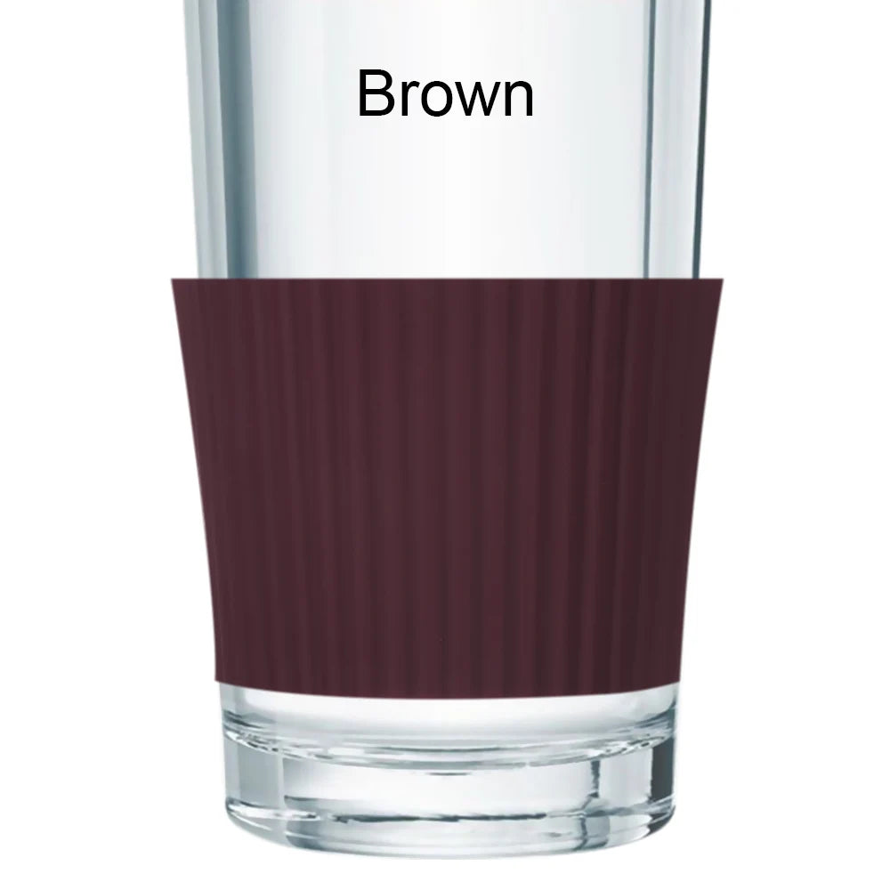 Silikon Tassenhülle wärmeisolierend und rutschfest für Becher Flaschen