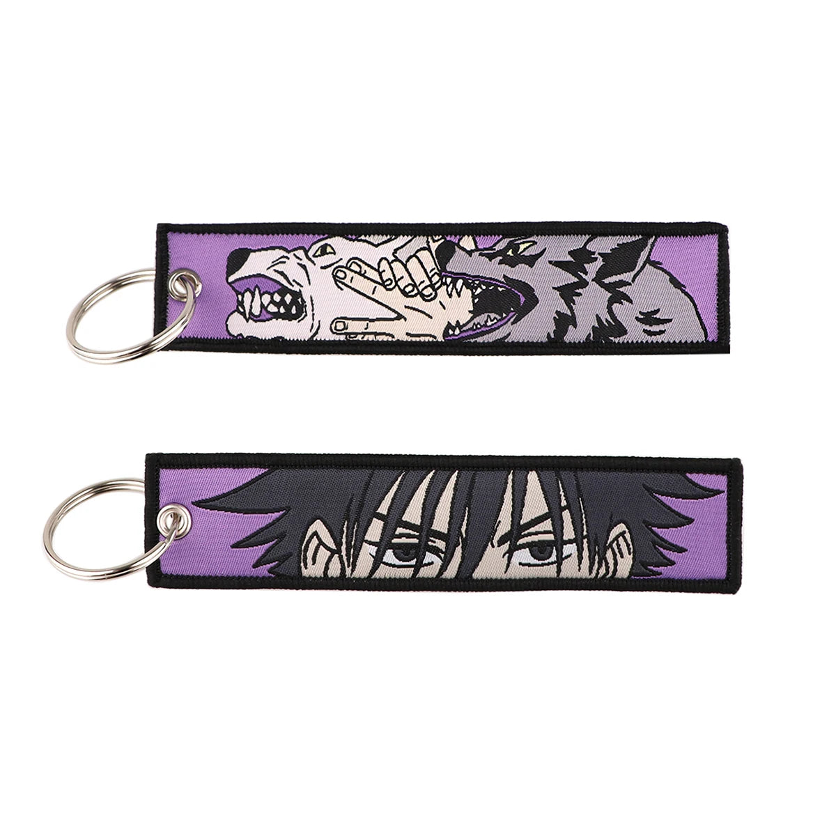 Manga Cartoon Schlüsselanhänger aus Metall für Motorrad und Auto 13cm