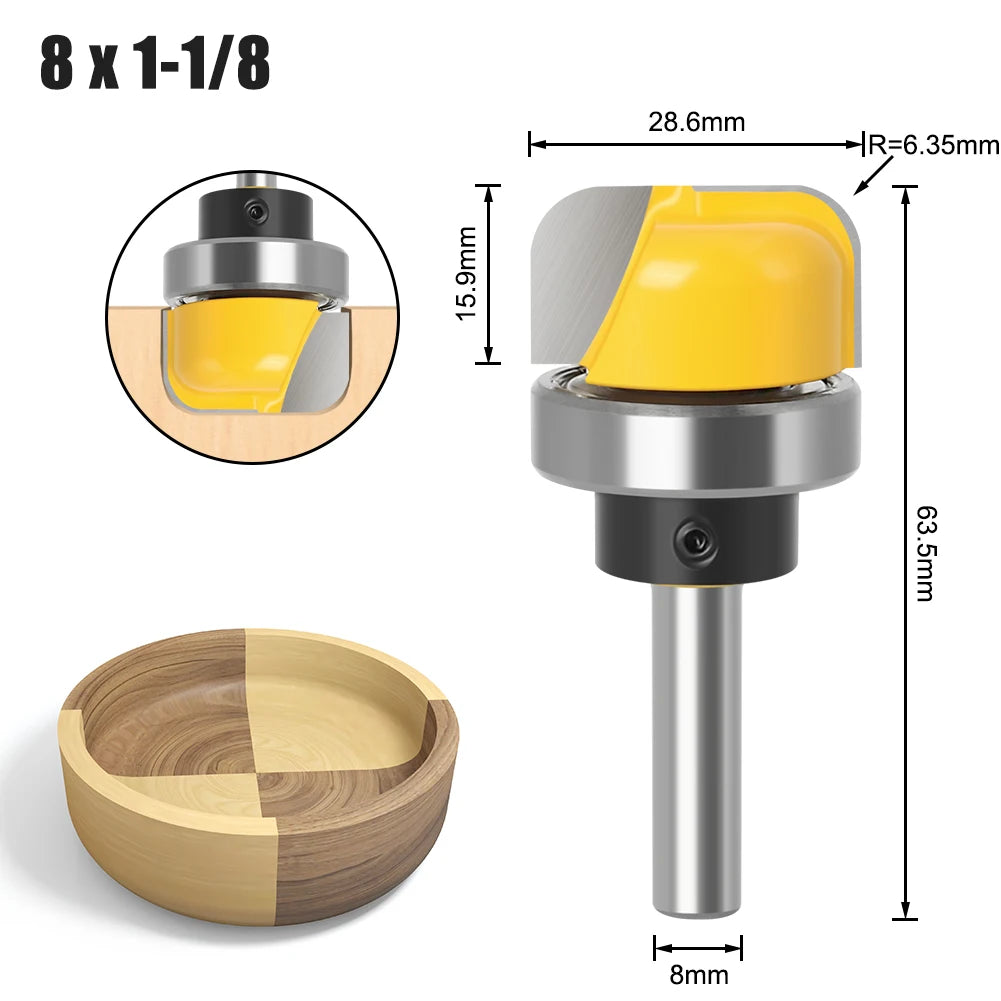 Präziser Schüssel und Tablett Fräser für professionelle Holzbearbeitung