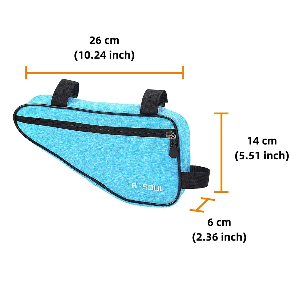 Fahrrad Rahmentasche für Mountainbike und Rennrad mit großer Kapazität