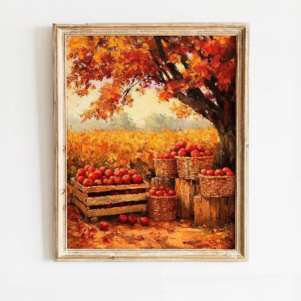 Stilvolles Leinwandbild Herbstliche Natur für Ihr Zuhause