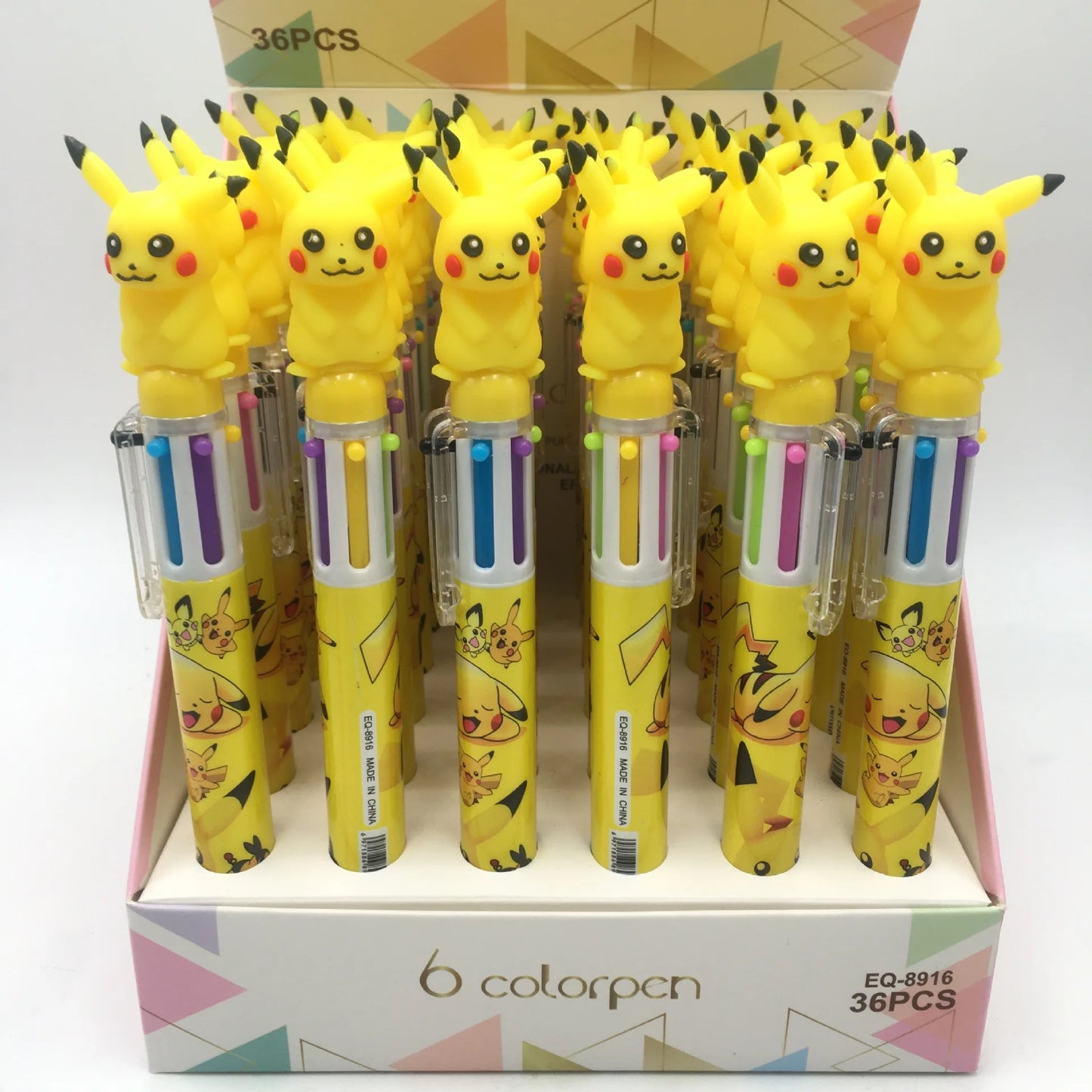 12-teiliges Anime Pokemon Pikachu Bleistift Set für Schule und Geschenk