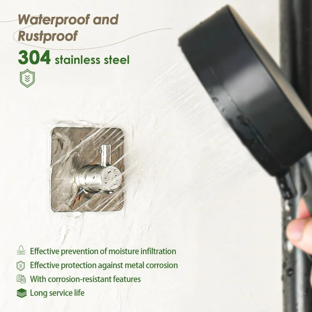 Selbstklebender Edelstahl Wandhaken für Handtücher und Kleidung