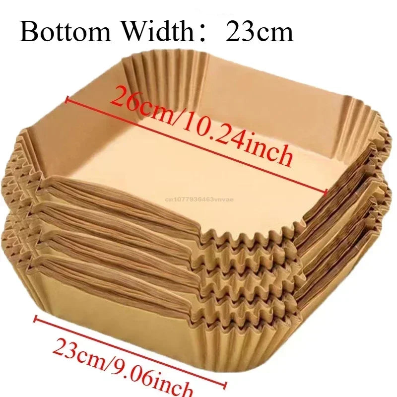 Einweg Kochpapier für Luftfritteuse und Backofen
