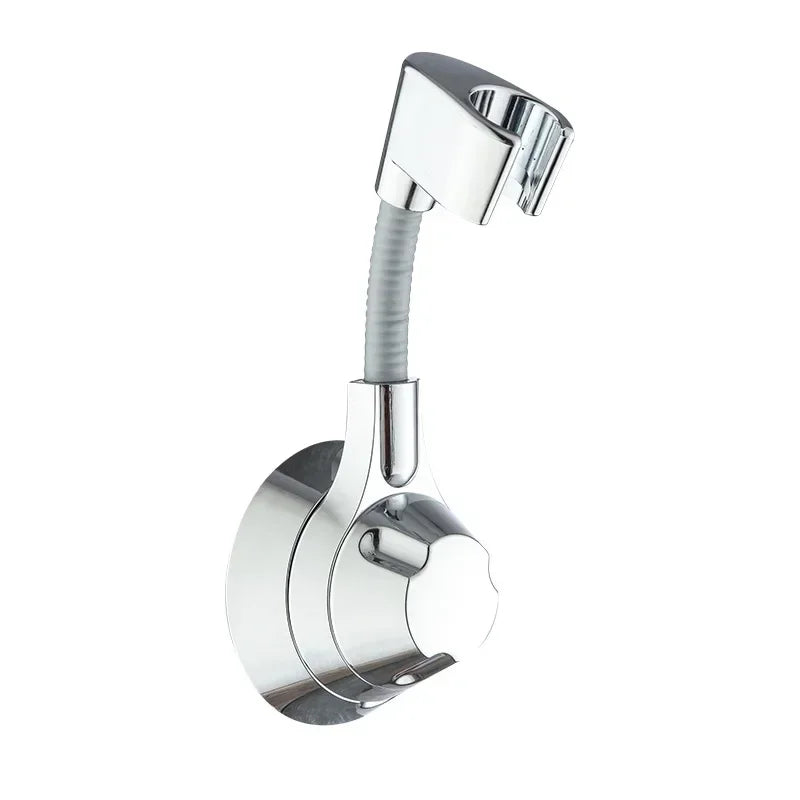 Bohrenfreier Duschkopfhalter mit Saugnapf – Einstellbar & Multi-Winkel
