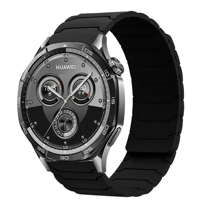22mm Magnetisches Silikonarmband für vielseitige Smartwatches