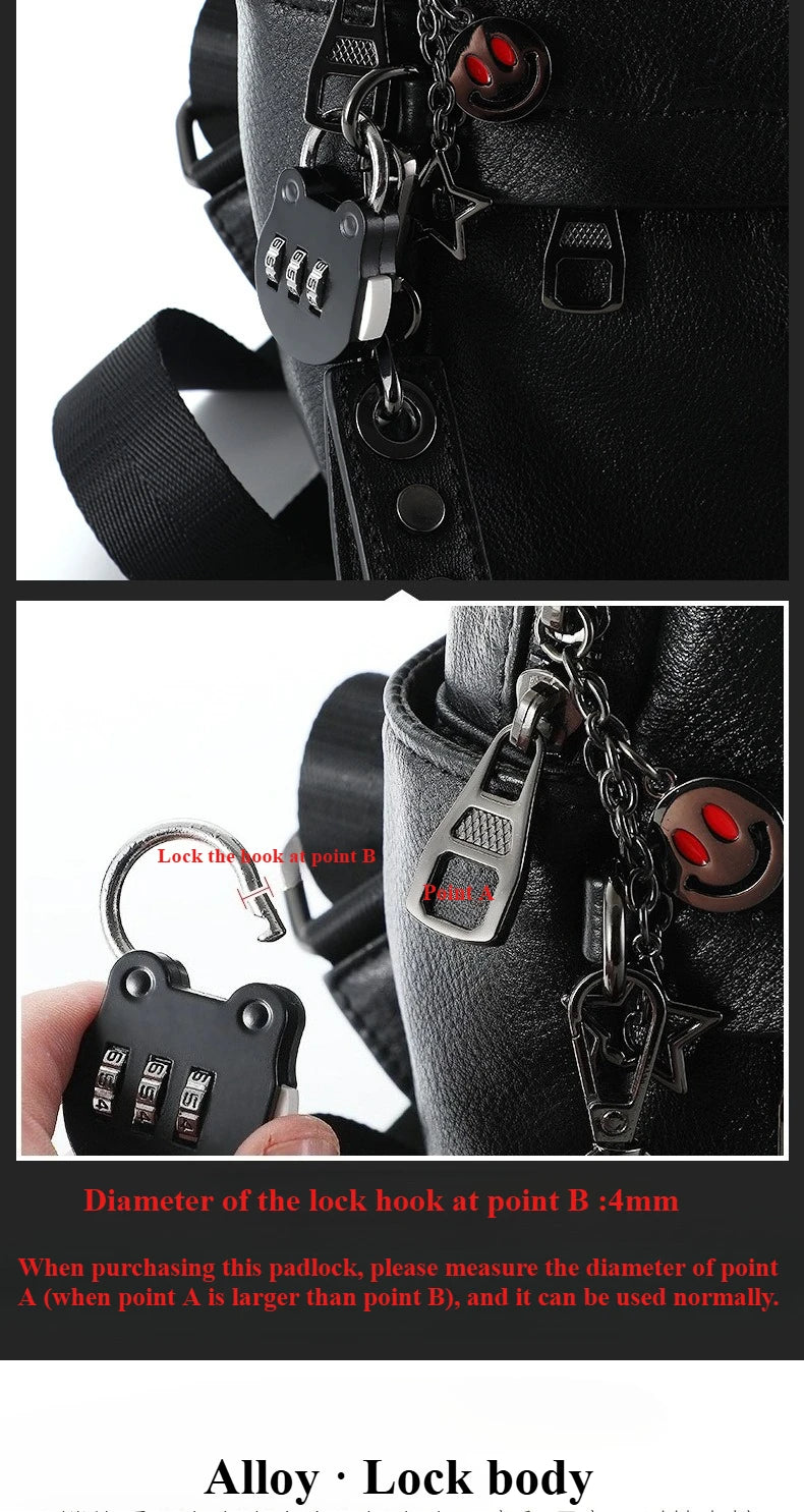 Sicheres Gepäck Ziffernnummer Codeschloss mit Digitaler Kombination