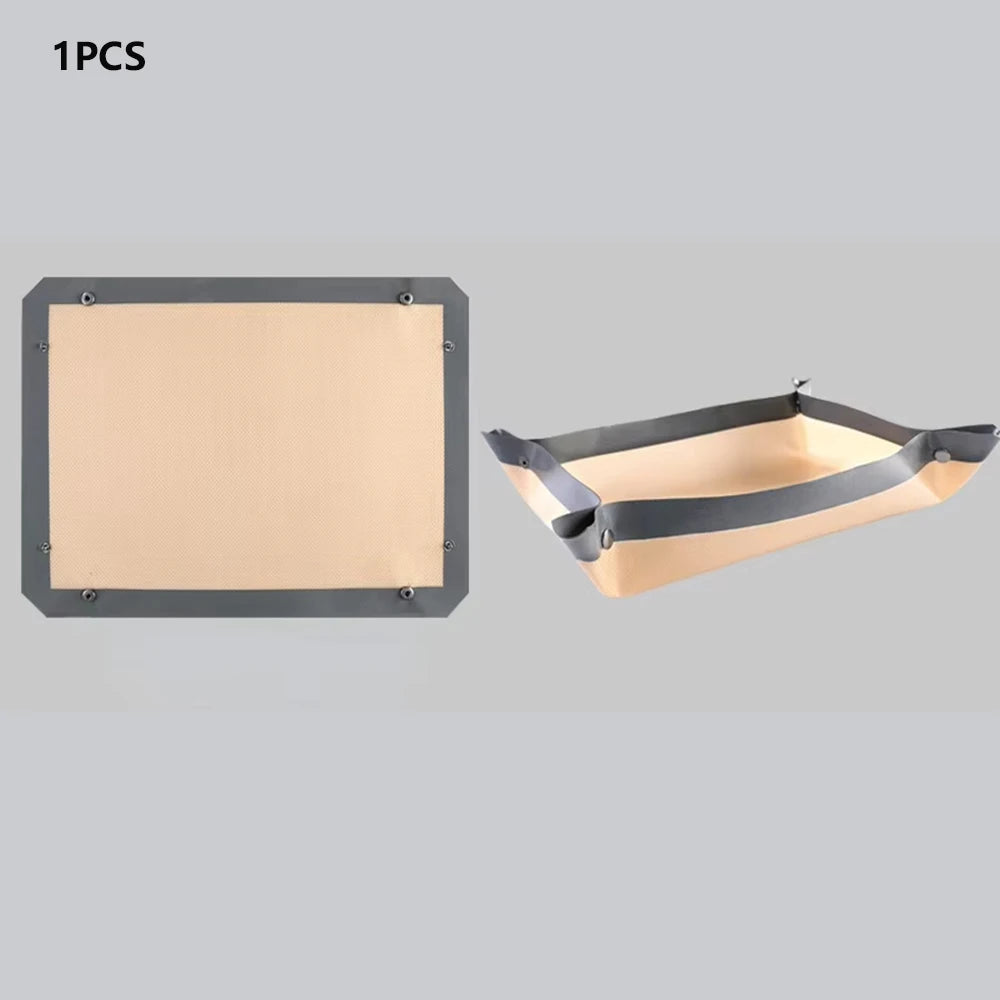 Auslaufsichere Silikon Backmatte mit Antihaftbeschichtung für Küche