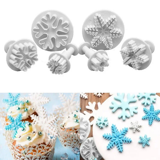 3-teiliges Fondant Fondant-Kuchendekorationsset aus Kunststoff