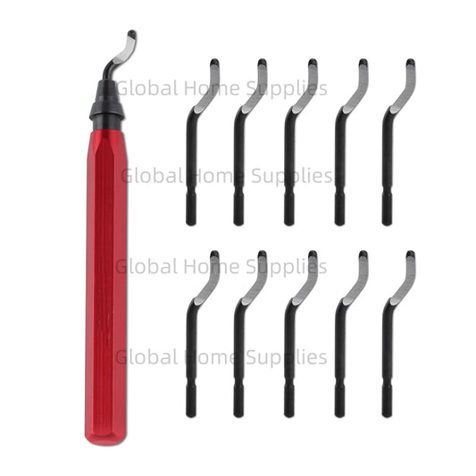 Entgratungswerkzeug RB1000 mit 10 BS1010 HSS-Klingen für vielseitiges Entgraten