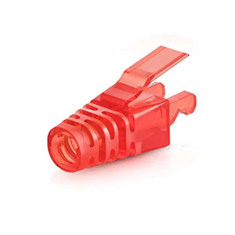 Farbige RJ45 Stecker Schutzhüllen CAT6 (6.5mm) mit Zugentlastung