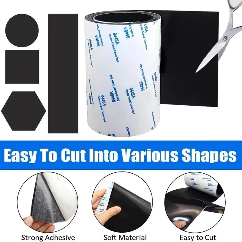 Selbstklebende Silikon Möbelpolster 4x40 Zoll Anti-Rutsch Anti-Kratz