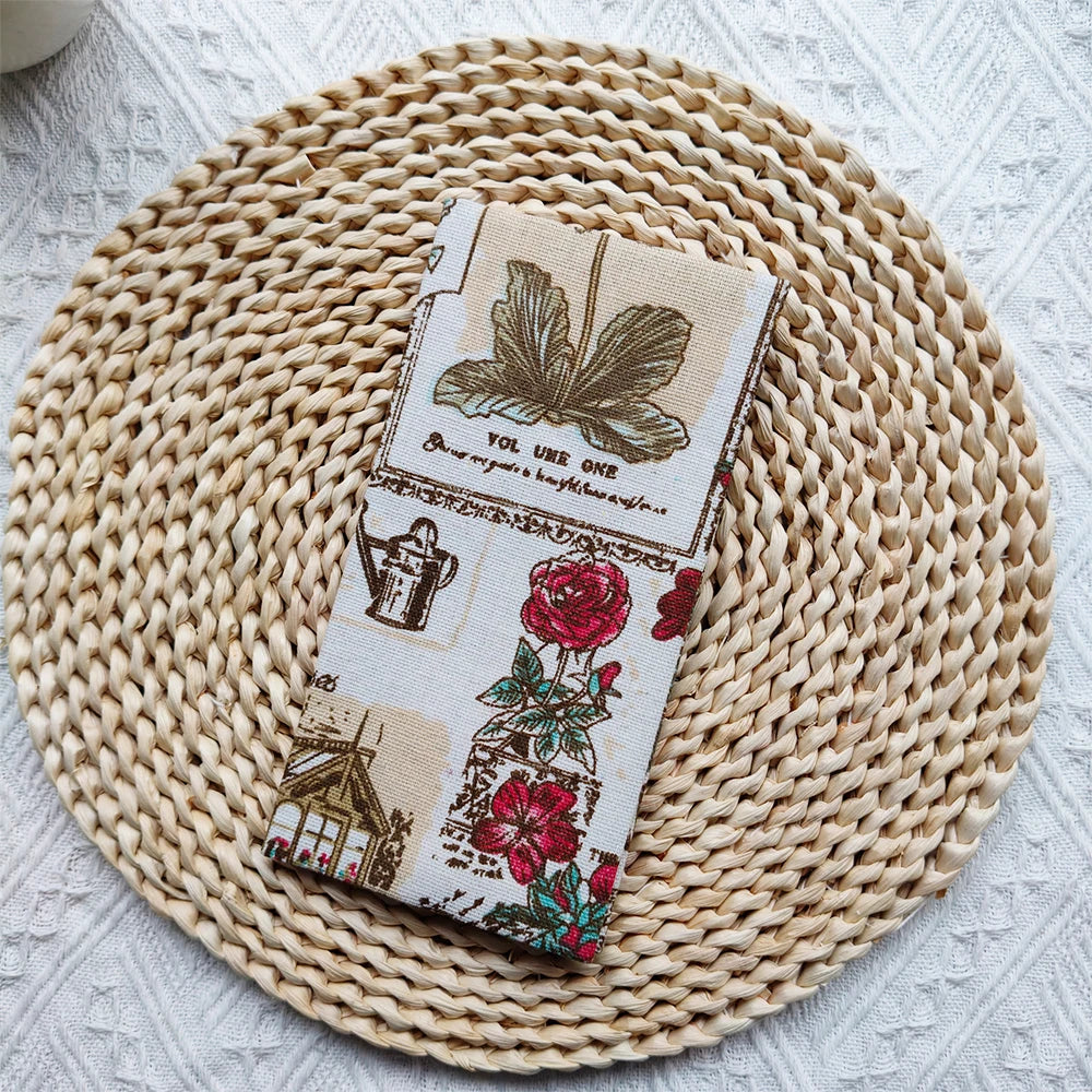 Tierblumen Wochenhülle Planer Notizbuch Schreibwaren-Yabubest - Home & More