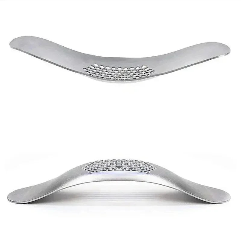 Edelstahl Knoblauchpresse – Robust - Umweltfreundlich für Frische Küche