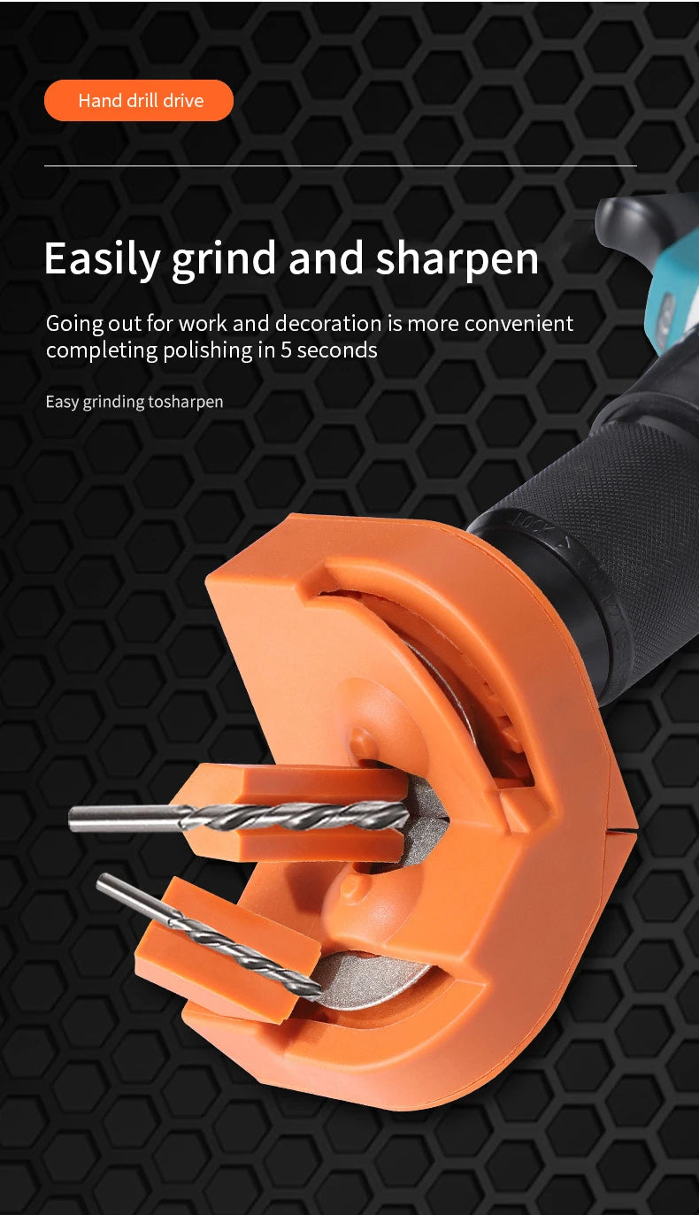 Professioneller elektrischer Mehrzweck Bohrer Schleifschärfer mit doppelseitiger Polierfunktion