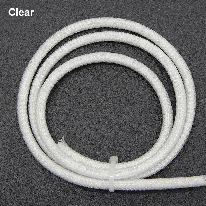6mm PET Geflechtschlauch – Isolierter Kabel Schutz für Drähte - Bündelung