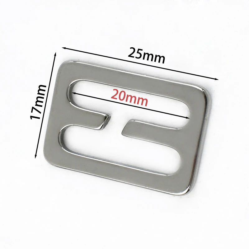 Edelstahl G-Haken Schnallen Metallring für Taschen Riemen Verschlüsse
