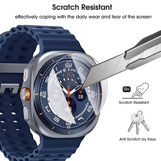 Gehärtete Displayschutzfolie 9H für Smartwatch mit kratzfestem Schutz