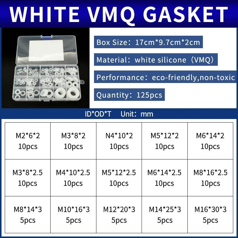Robuste flache Gummidichtung für wasserdichte Reparaturen