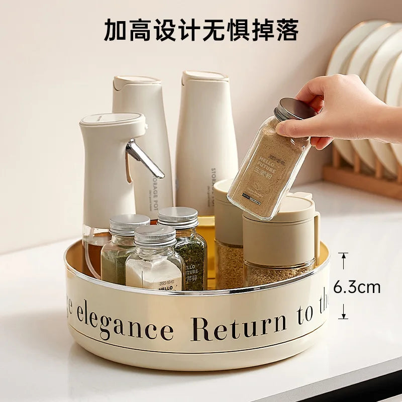 Verstellbares Küchenregal Kunststoff mit großer Kapazität für Gewürze und Obst